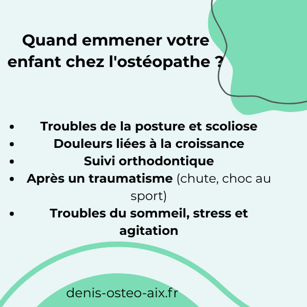 osteopathi enfant consultation